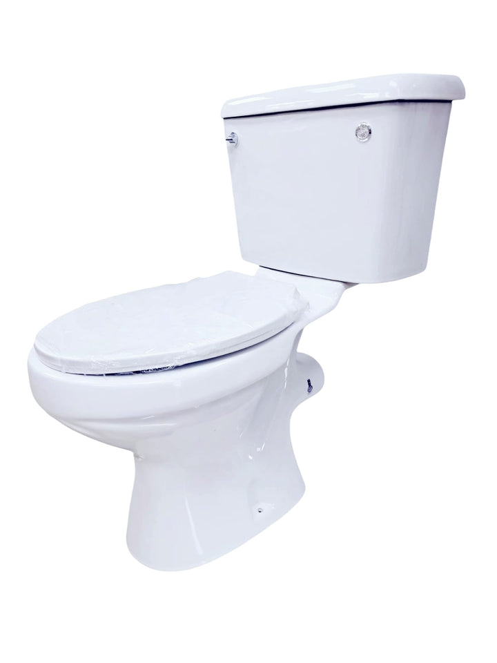 TWYFORD Toilet Set Closed Coupled White