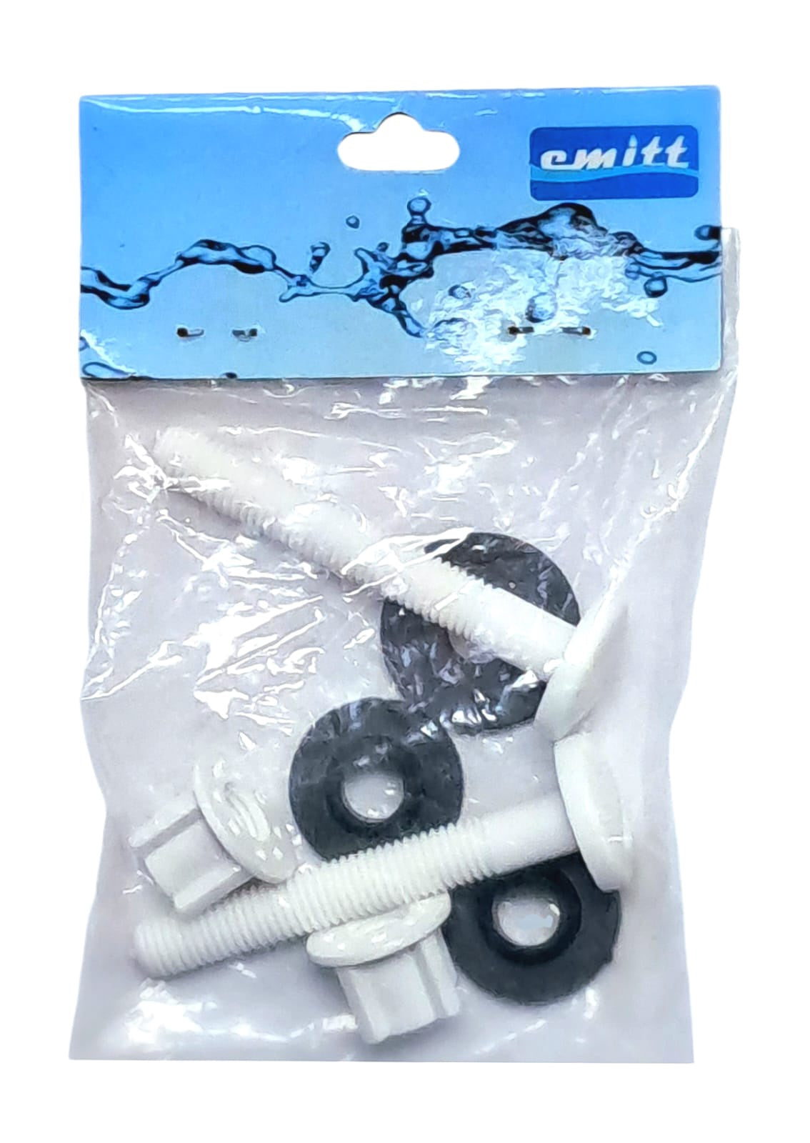 CMITT Toilet Seat Bolt & Nut Plastic
