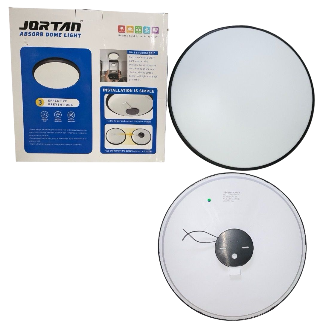 JORTAN Light LED Panel 60W JT-XDD60W W Round White Surface 6500K 85-265V