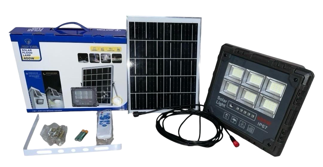 JORTAN Lamp LED Solar Flood 400W JT-18400-XM400W 6500K IP67