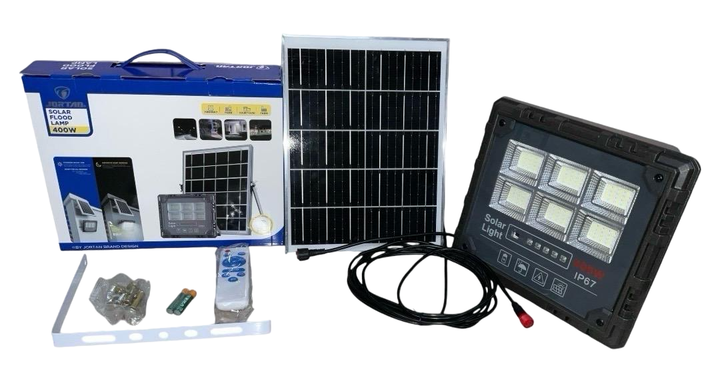 JORTAN Lamp LED Solar Flood 400W JT-18400-XM400W 6500K IP67