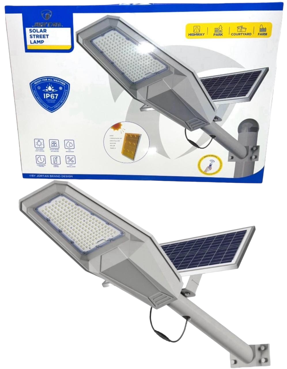 JORTAN Light Solar Street LED 1000W JT-ZJTZ-1000W W with Pole