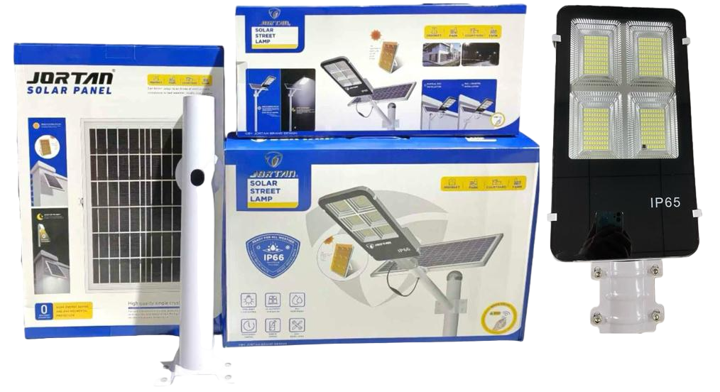JORTAN Light Solar Street LED 400W JT-YSTZ-400W W with Pole