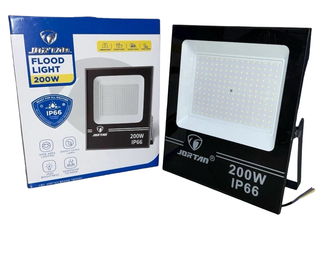 JORTAN Lamp LED Flood 200W JGTGD-TP200W W IP66 85-265V 50/60HZ 6500K