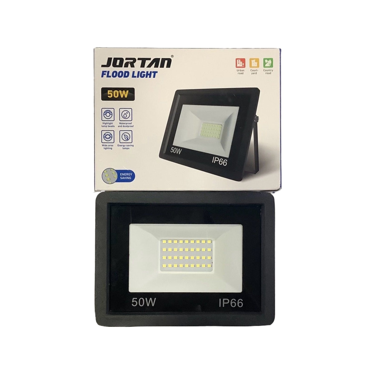 JORTAN Lamp LED Flood 50W XPGTGD-50W W-20 IP66 85-265V 50/60HZ 6500K