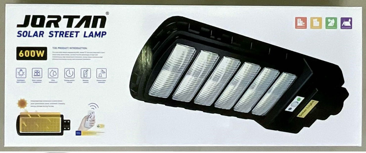 JORTAN Light Solar Street LED 600W JT-HKHWGK-600W W No Pole