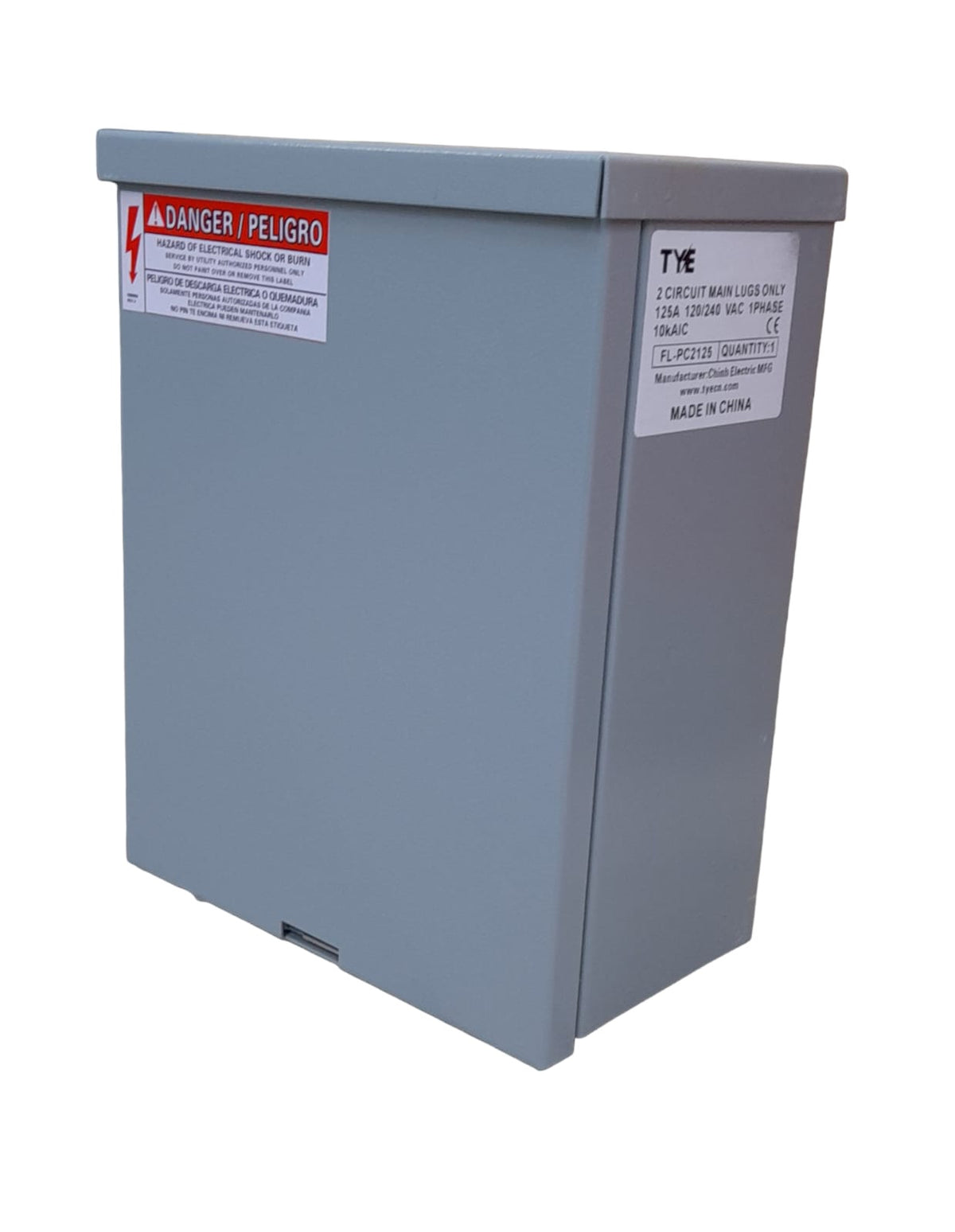 TYE Breaker Panel 2 X 4 Weatherproof 125AMPS