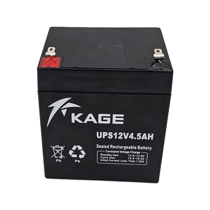 KAGE Battery Rechargeable 12V 4.5AH UPS12V4.5AH