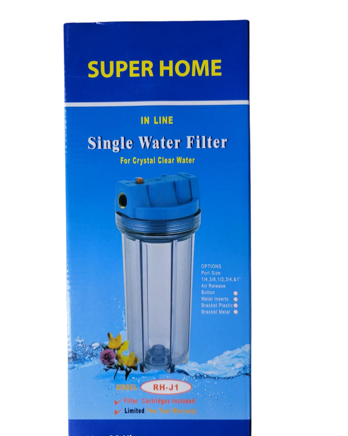 SO PURE Water Filter Housing Single /Super Home RH-J1