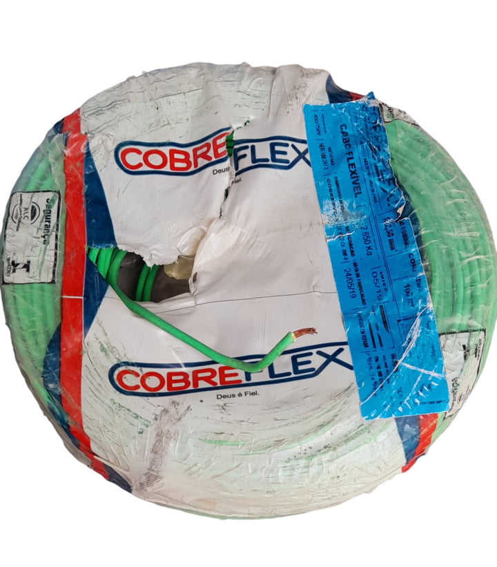 COBREFLEX Cable 2.5MM 1C Green Stranded Roll