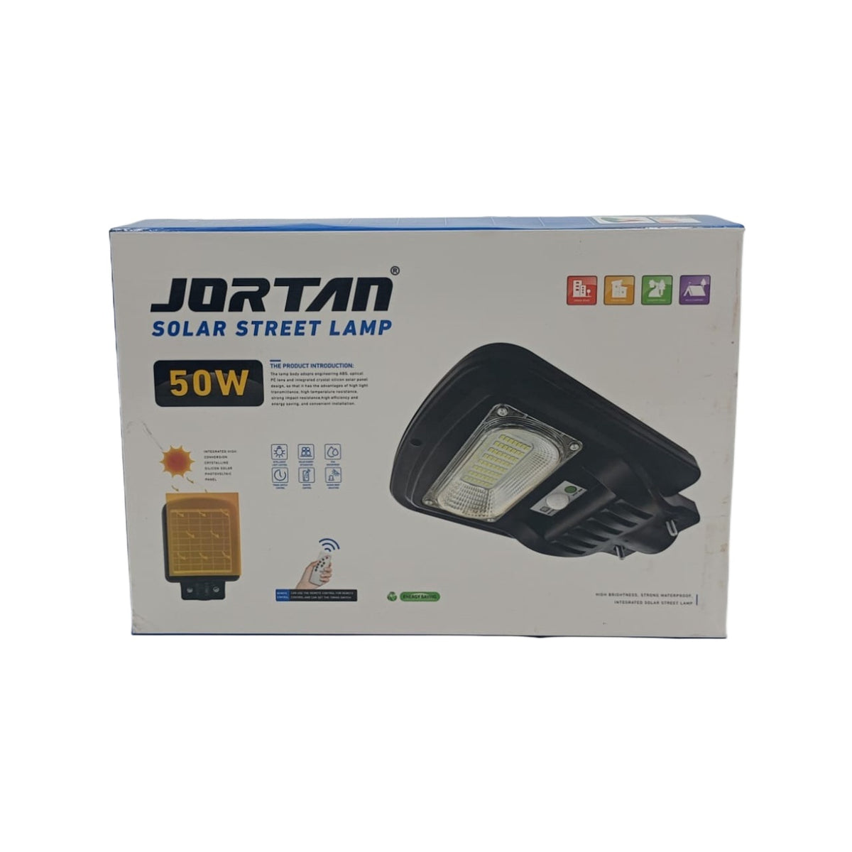 JORTAN Light Solar Street LED 50W JT-G-50G No Pole
