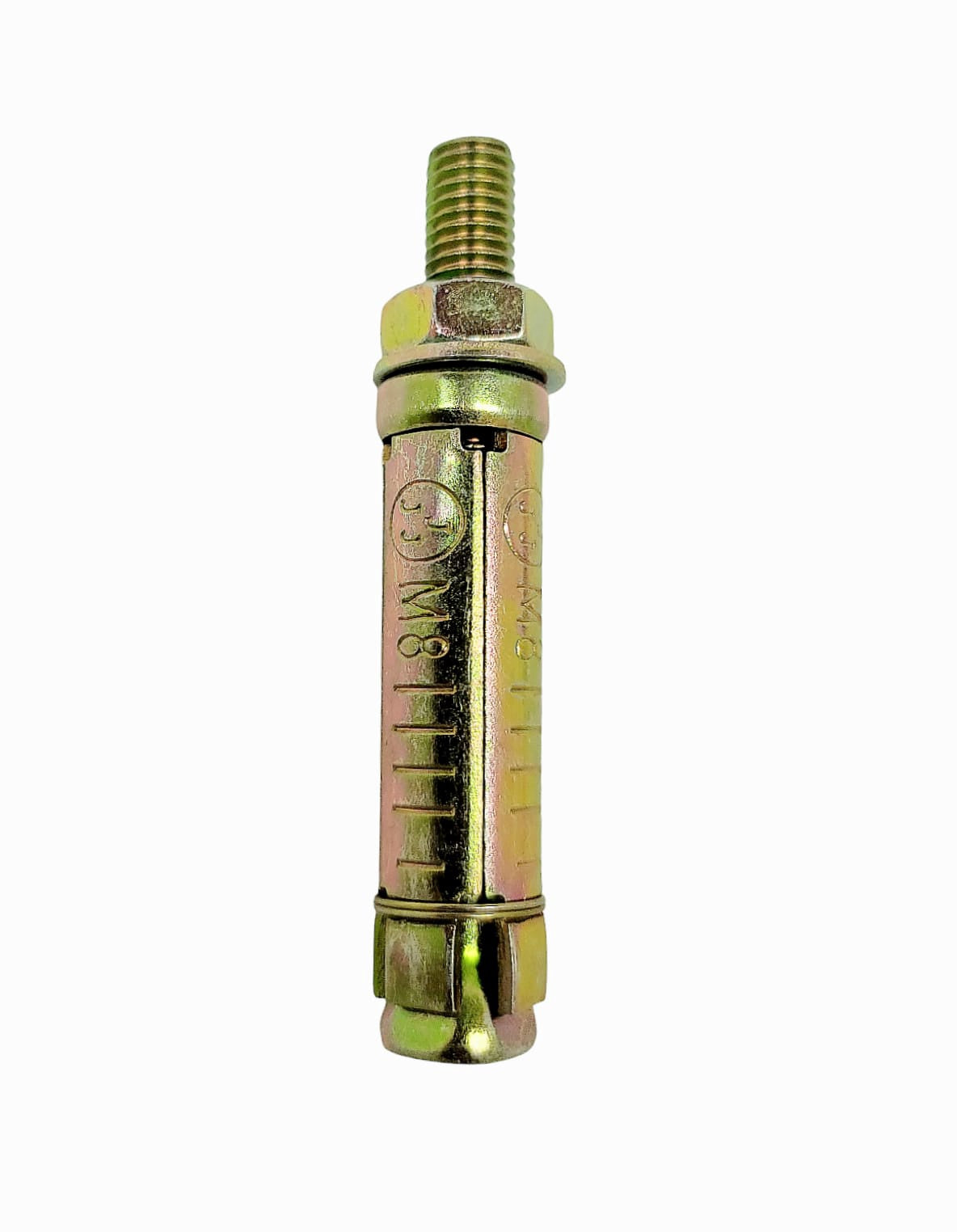 Anchor Bolt M8 X 50 X 75 Brass 3"