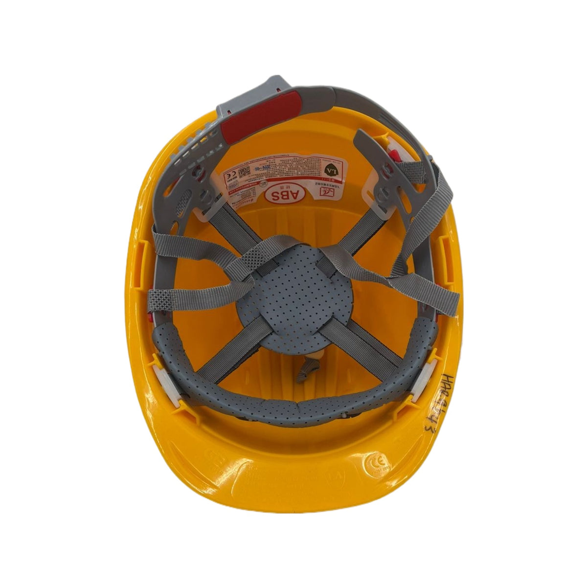 Safety Helmet Reflective Yellow ABS Gb 2811-2019