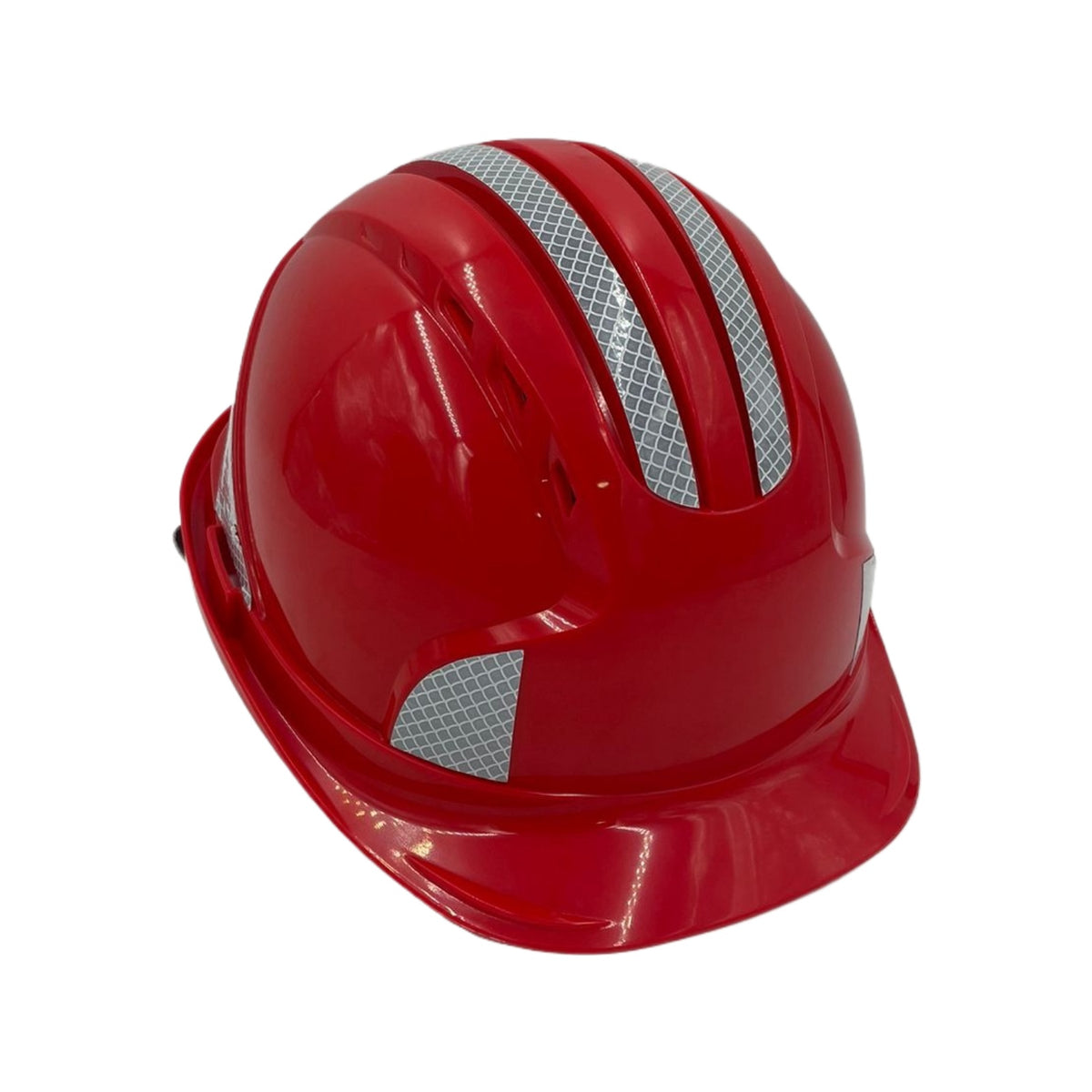 Safety Helmet Reflective Red ABS Gb 2811-2019