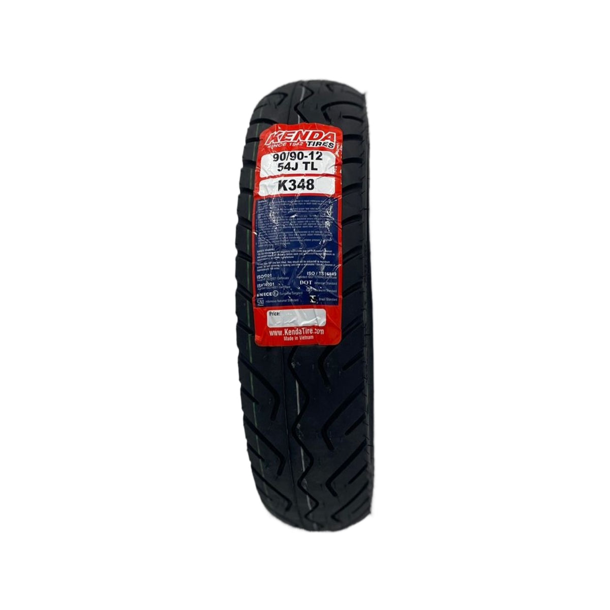 KENDA M/CYCLE Tyres 90/90-12 90 X 90 X 12 K348 54J Tl