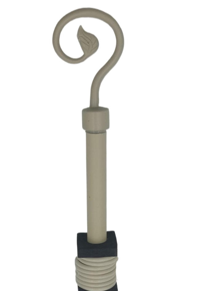 Curtain Rod Lucky House 16-19MM T047-A 70-120CM Cream / Black / Silver / Gold Bastone Estensibile