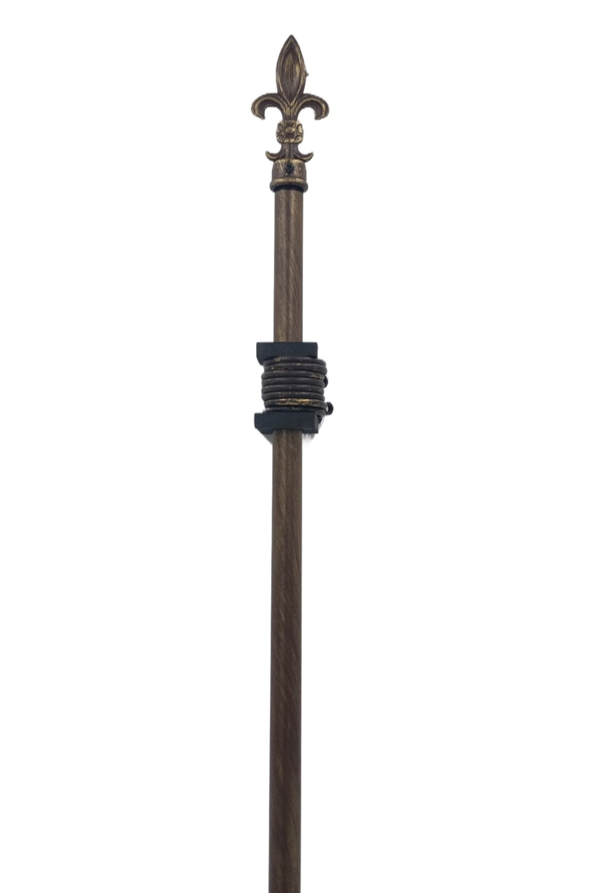 Curtain Rod Lucky House 16-19MM A053-A 70-120CM Black / Silver / Gold / Brown Bastone Estensibile
