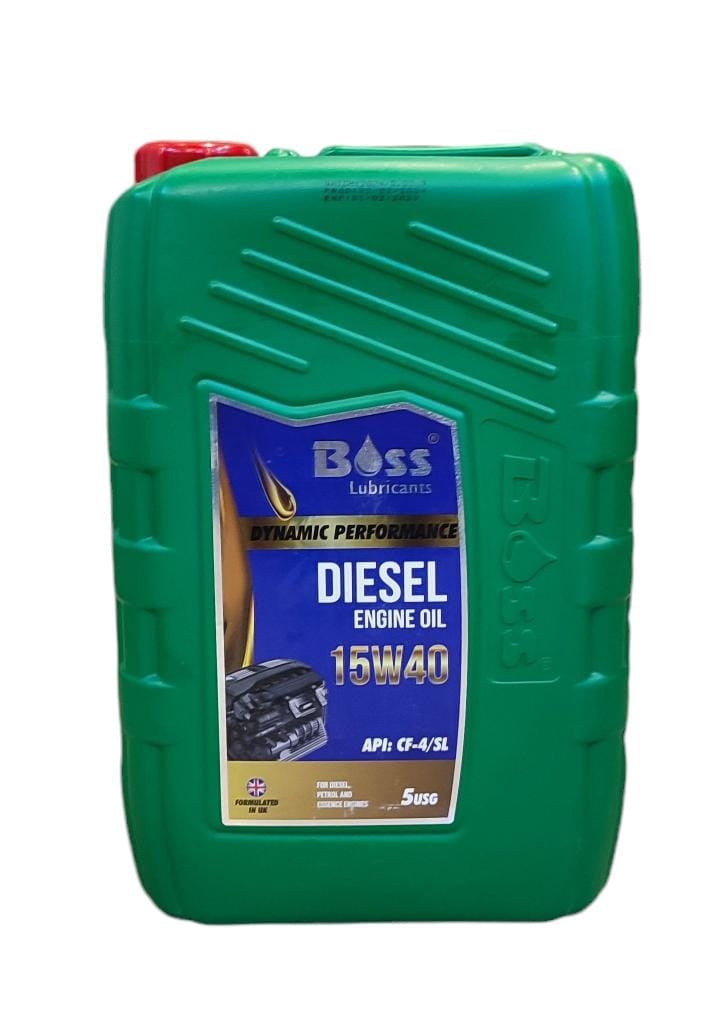 BOSS LUBRICANTS Oil Boss Engine Diesel Sae 15W40 Api CF-4 / Sl Dynamic Performance 5USG 20L