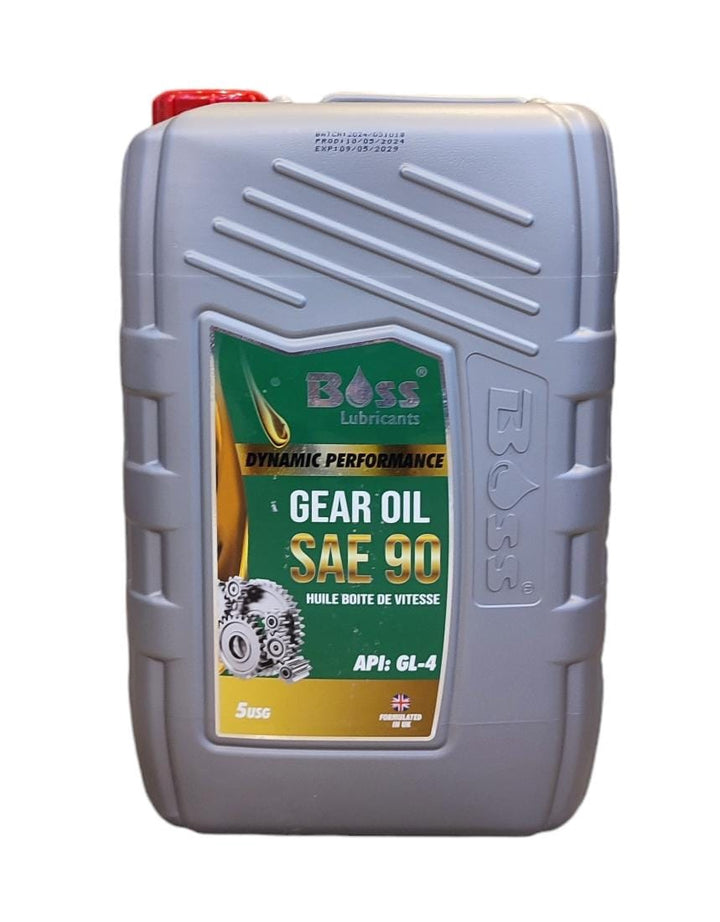 BOSS LUBRICANTS Oil Boss Gear Sae 90 Dynamic Performance 5USG 20L