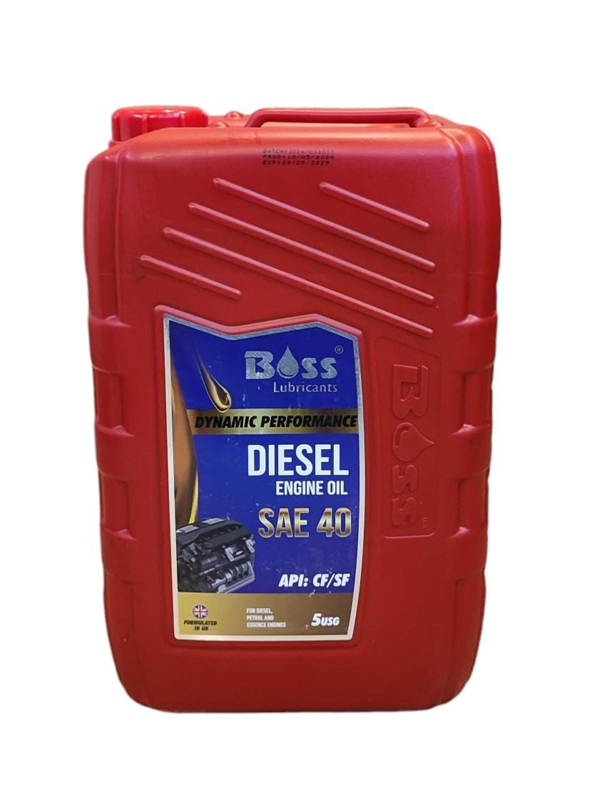 BOSS LUBRICANTS Oil Boss Engine Diesel Sae 40 Api Cf / Sf Dynamic Performance 5USG 20L