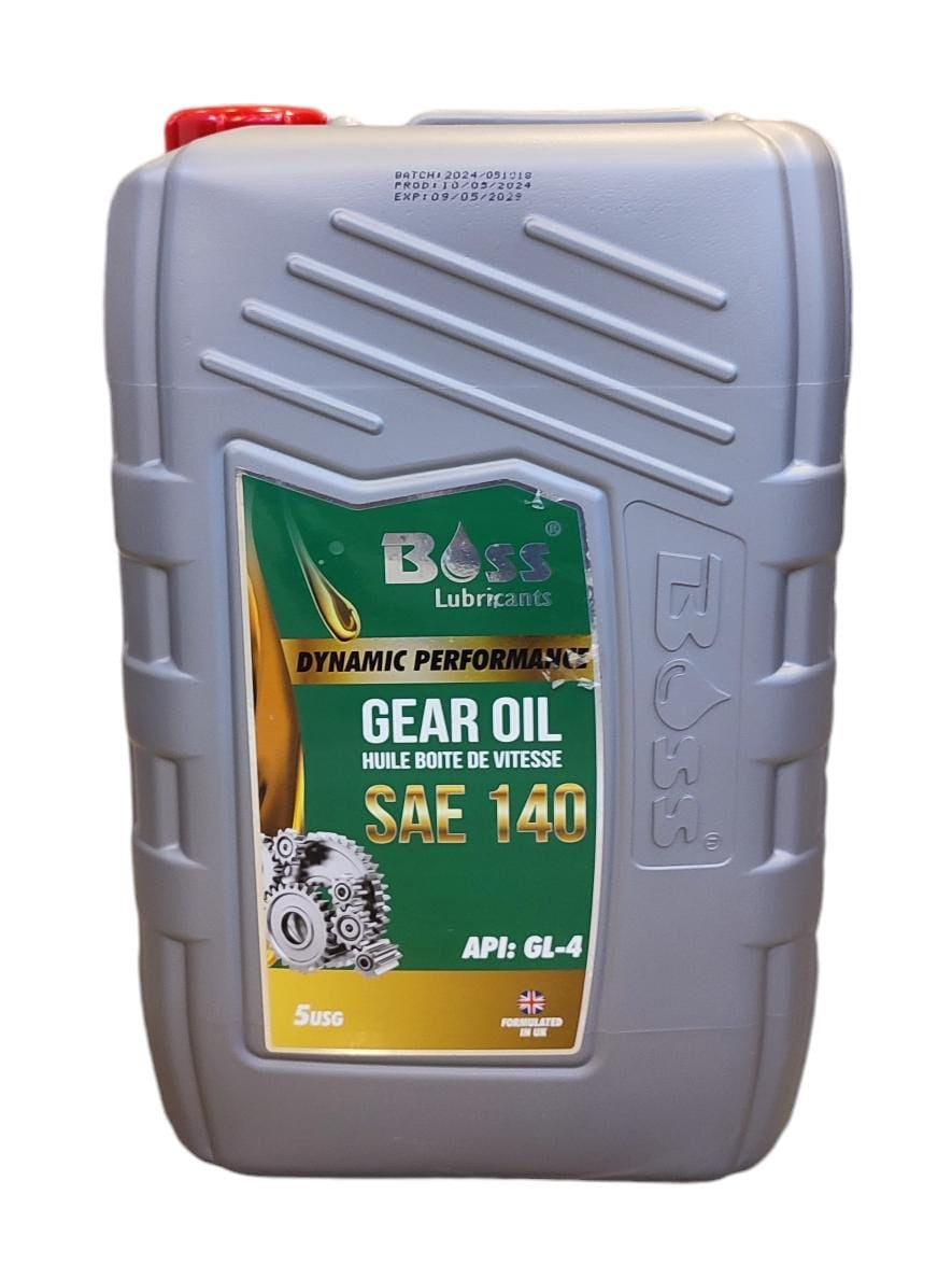 BOSS LUBRICANTS Oil Boss Gear Sae 140 Dynamic Performance 5USG 20L
