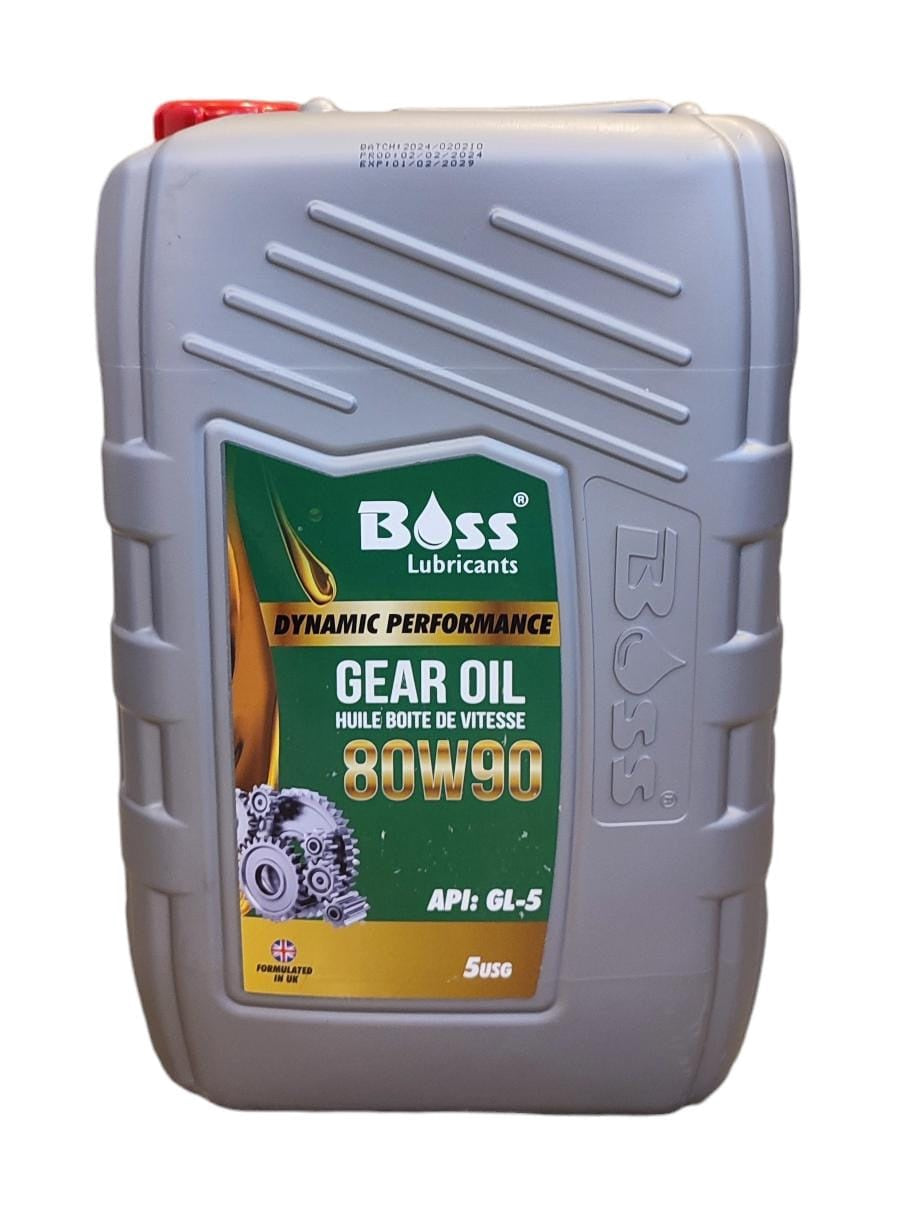 BOSS LUBRICANTS Oil Boss Gear 80W90 Dynamic Performance 5USG 20L