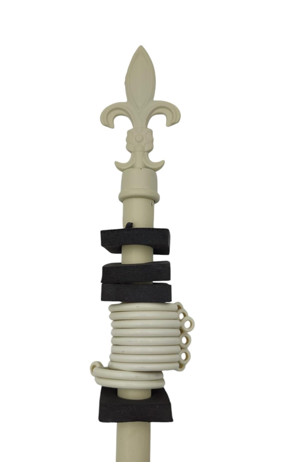Curtain Rod Lucky House 16-19MM A053-B 120-210CM Brown / Black / Gold / Cream Bastone Estensibile