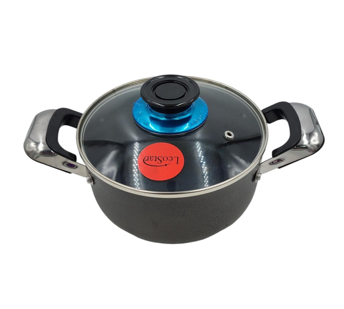 LEOSTAR Pot 76228062 with Glass Lid 24CM