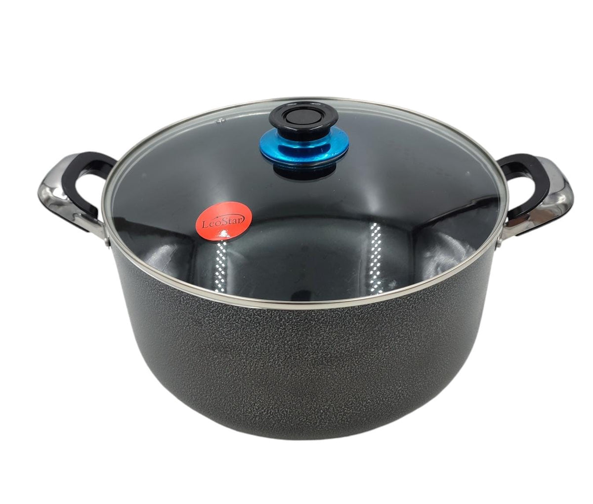LEOSTAR Pot 76228066 with Glass Lid 32CM