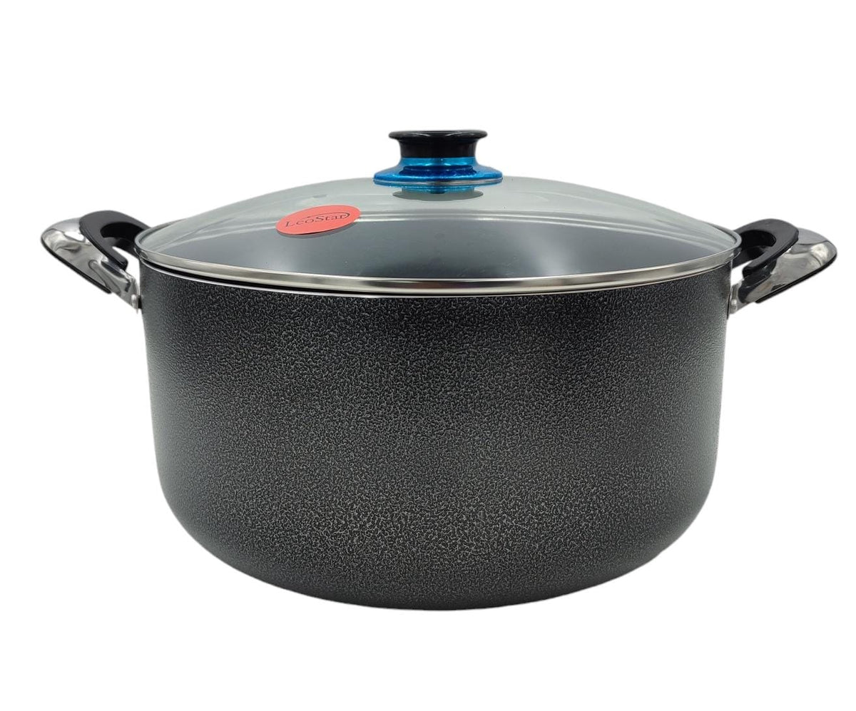 LEOSTAR Pot 76228066 with Glass Lid 32CM