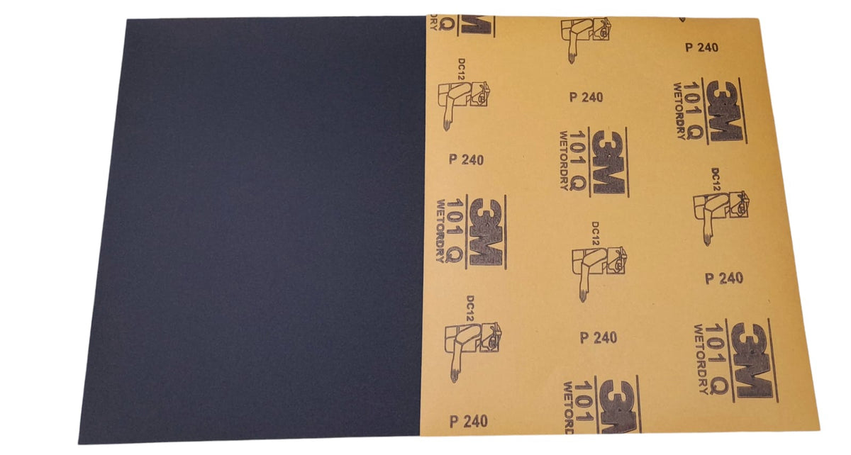 Sand Paper Metal #240 3M 101Q China Brown Back