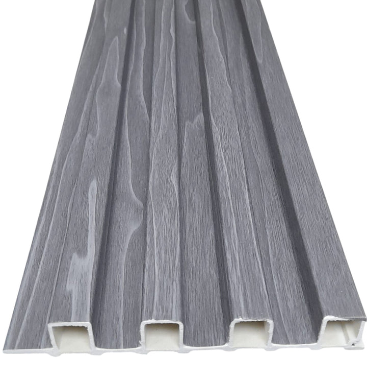 PVC Wall Panel Grove Design 9.5FT X 6.5" Wide #W03 Dk Grey