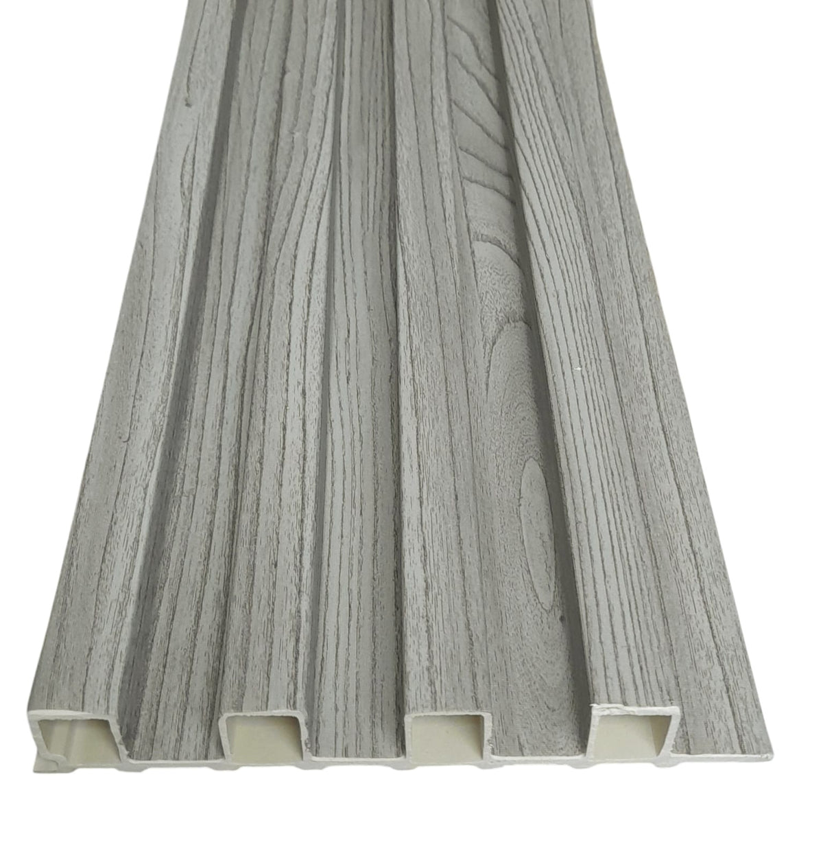 PVC Wall Panel Grove Design 9.5FT X 6.5" Wide #W05 Lt Grey