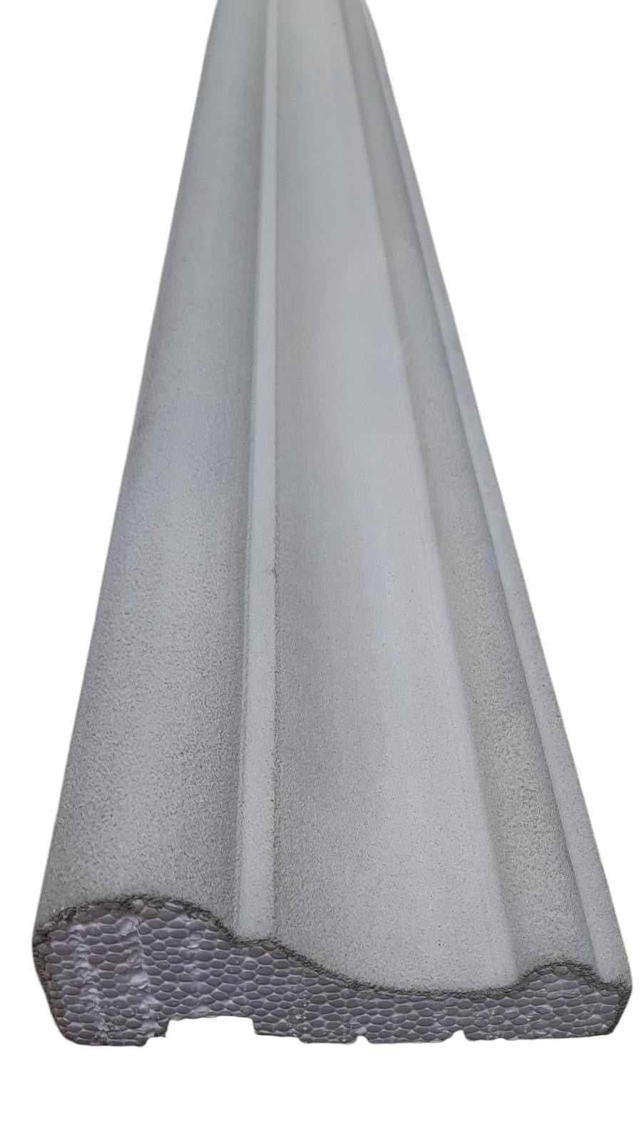 Concrete Finish External Window Moulding Small 54" X 65MM Wide