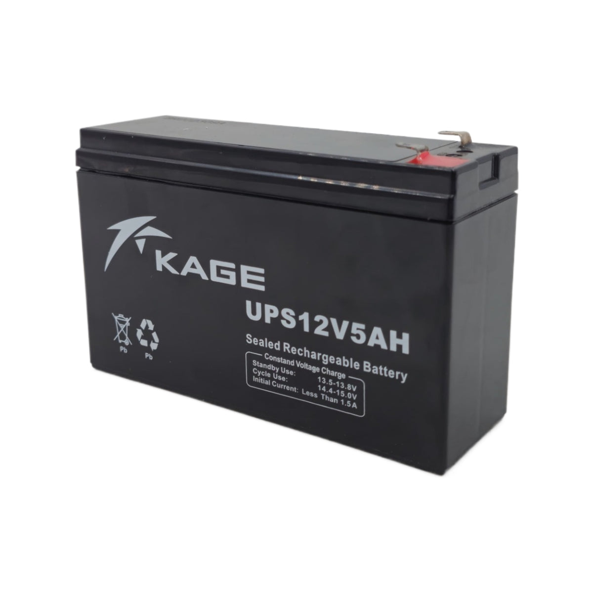 KAGE Battery Rechargeable 12V 5AH UPS12V5AH