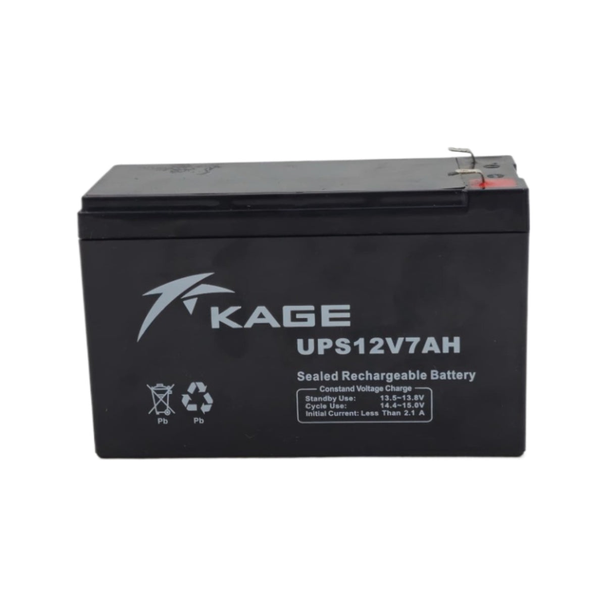 KAGE Battery Rechargeable 12V 7AH UPS12V7AH