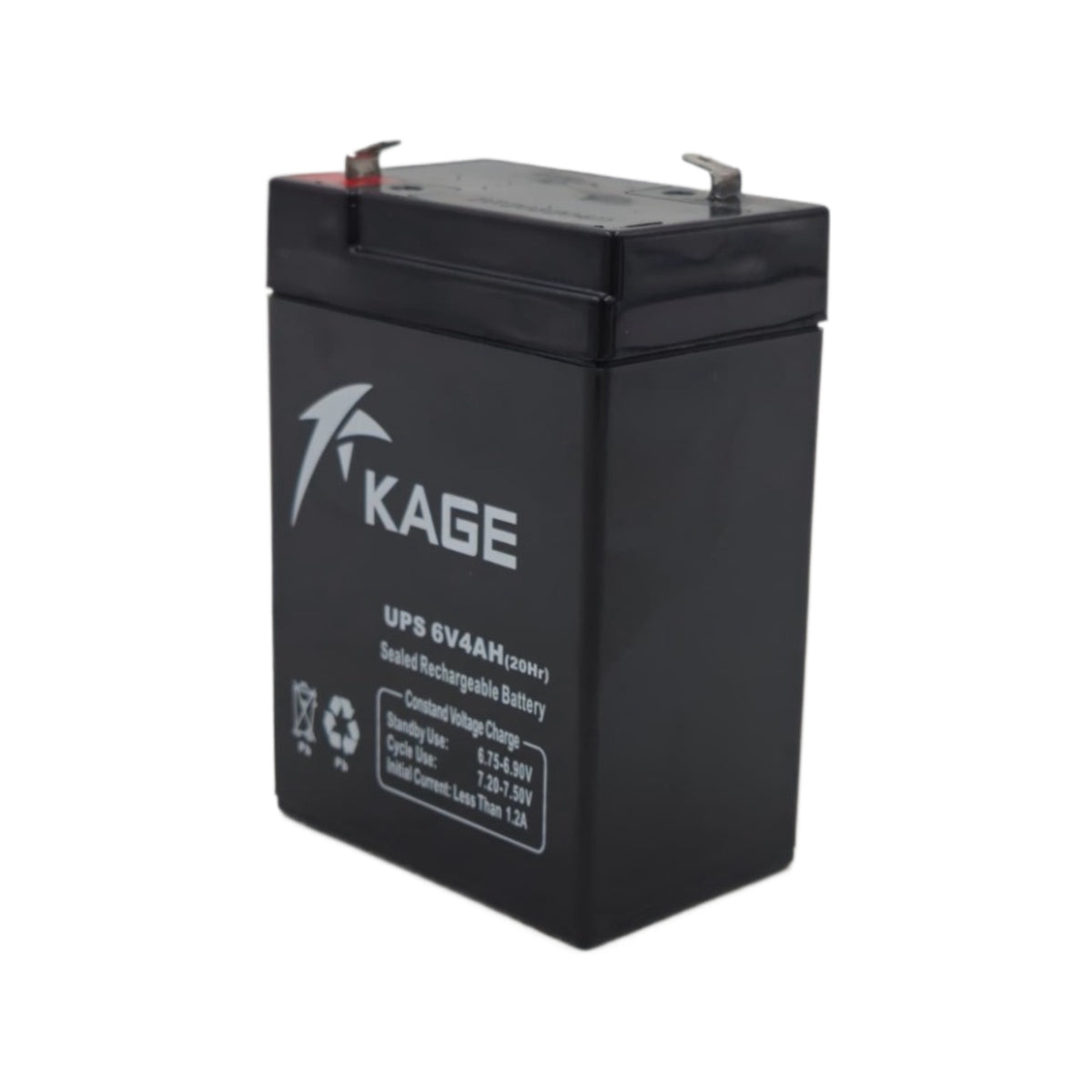 KAGE Battery Rechargeable 6V 4AH Ups 6V4AH