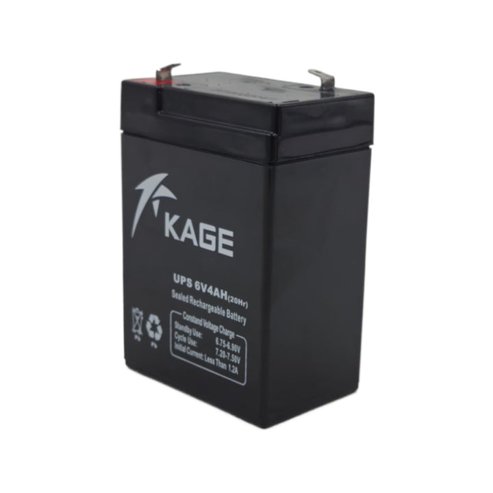 KAGE Battery Rechargeable 6V 4AH Ups 6V4AH