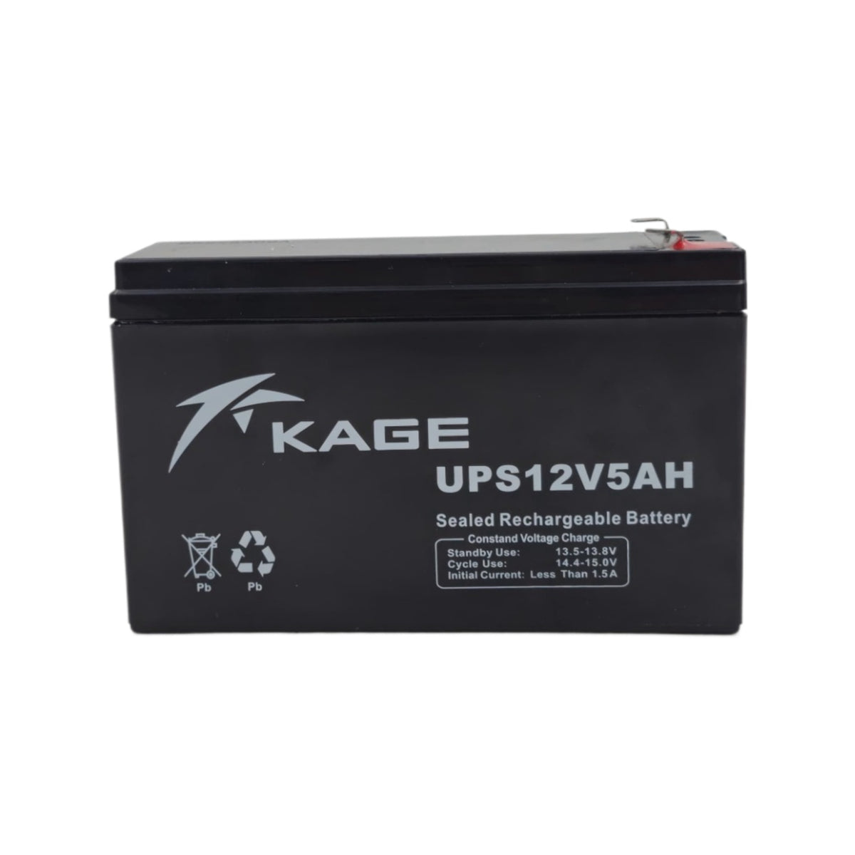 KAGE Battery Rechargeable 12V 5AH UPS12V5AH
