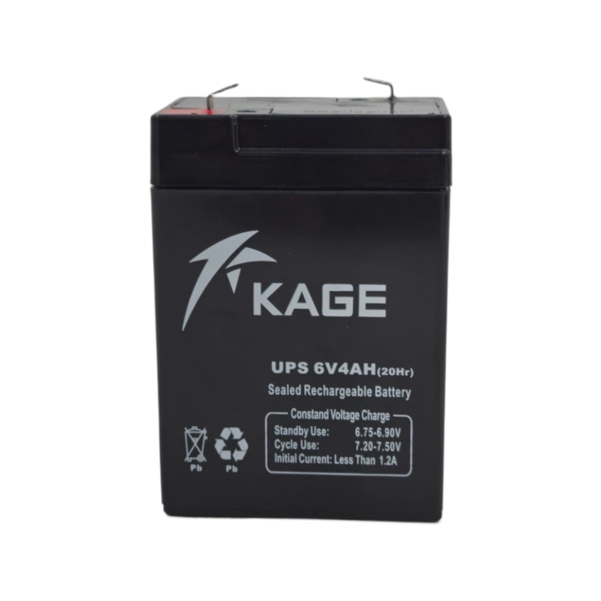 KAGE Battery Rechargeable 6V 4AH Ups 6V4AH