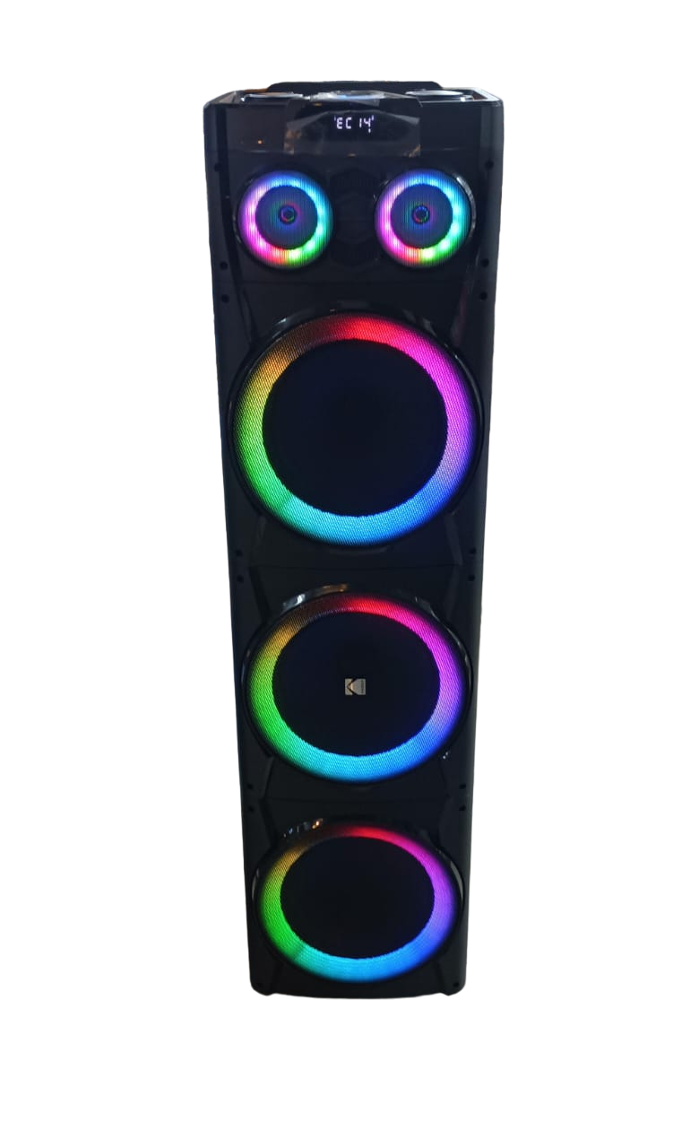 KODAK Speaker Box 10" PS-1829 Tripple Party Speaker