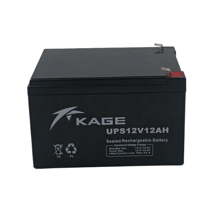 KAGE Battery Rechargeabl 12V 12AH UPS12V12AH E/BIKE