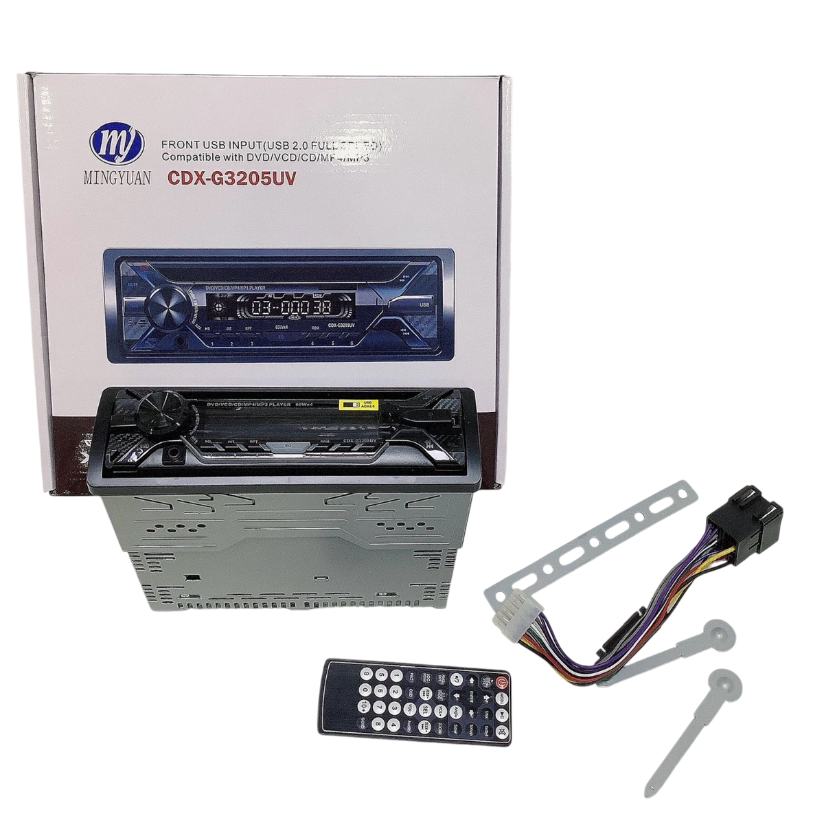 C.d Player Car Mingyuan CDX-G3205UV Car MP3 Player Deckless