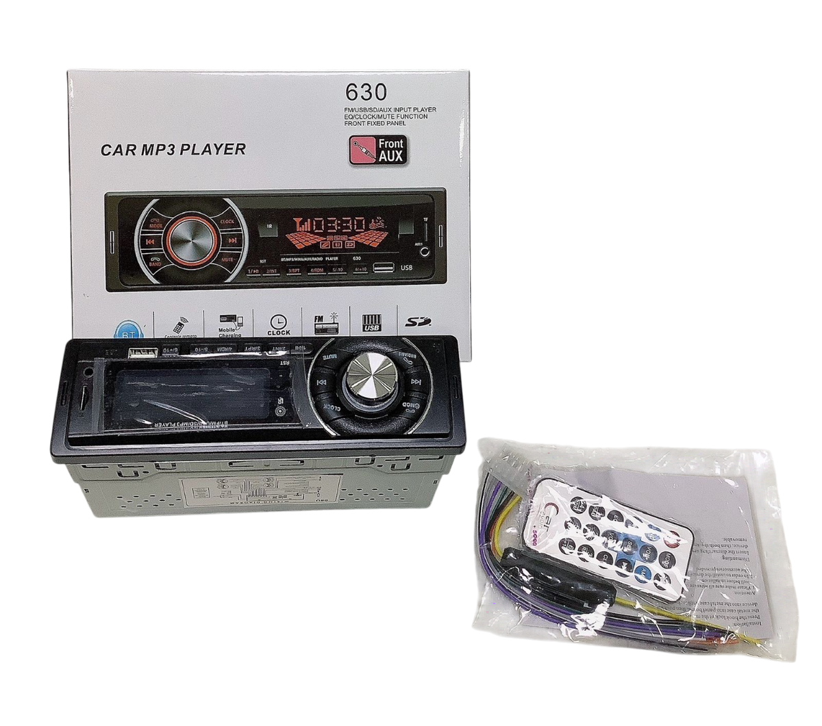 C.d Player Car 630BT-5 Car MP3 Player Deckless