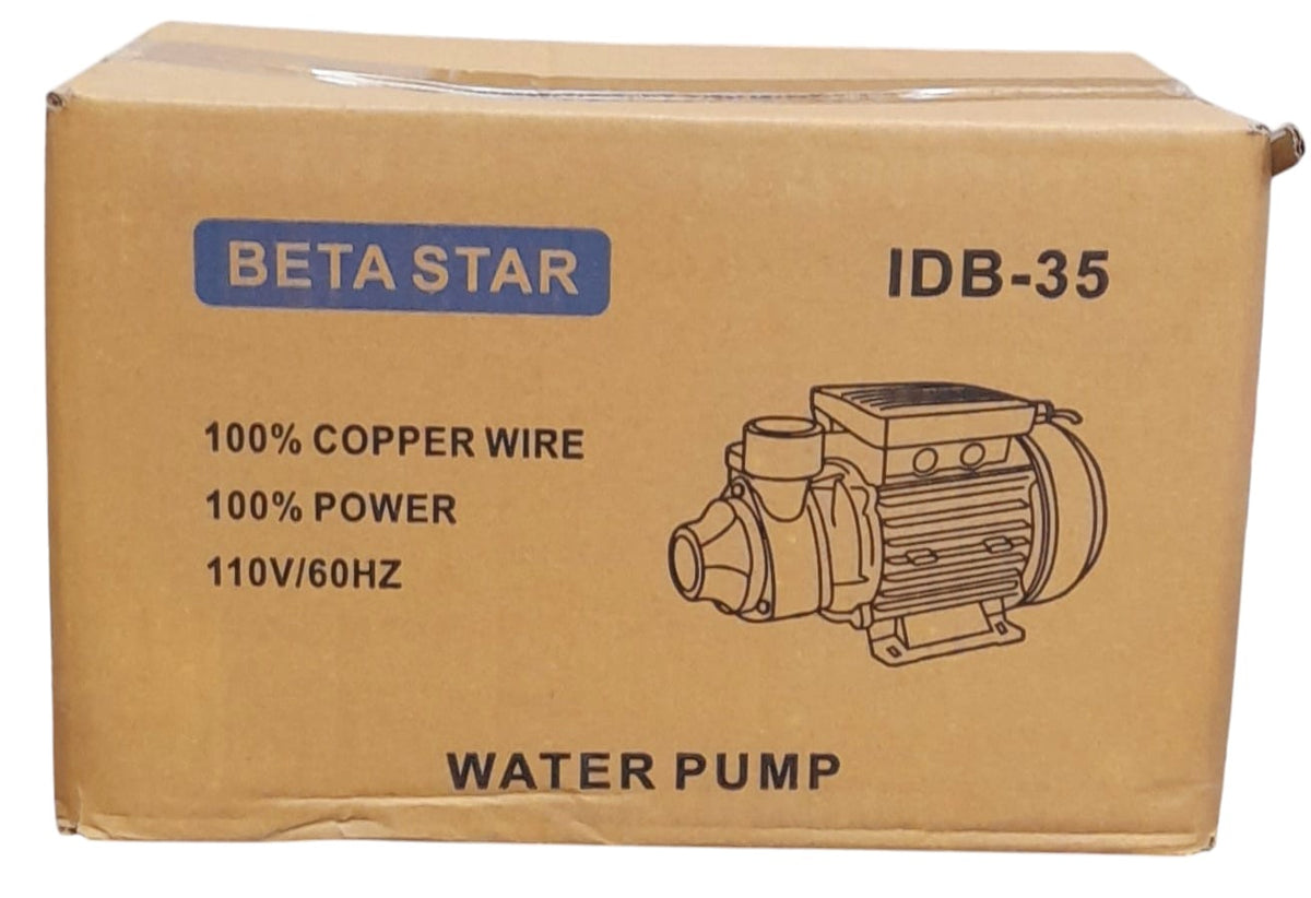BETA STAR Water Pump IDB-35 0.5HP 110V
