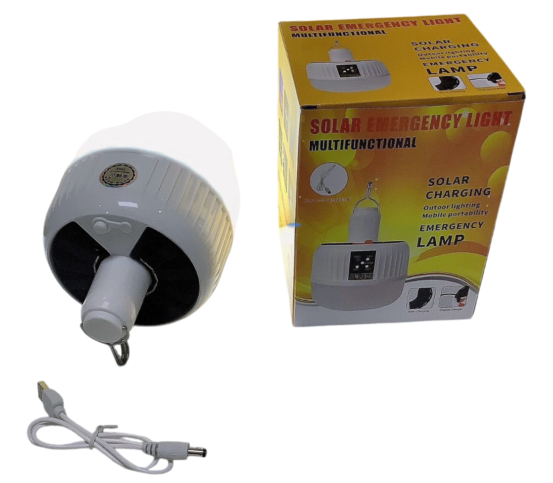 Solar Lamp LED 158W Emergency Light Multifunctional JF-158W
