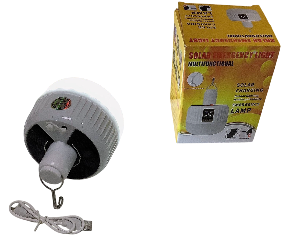 Solar Lamp LED 128W Emergency Light Multifunctional JF-128W