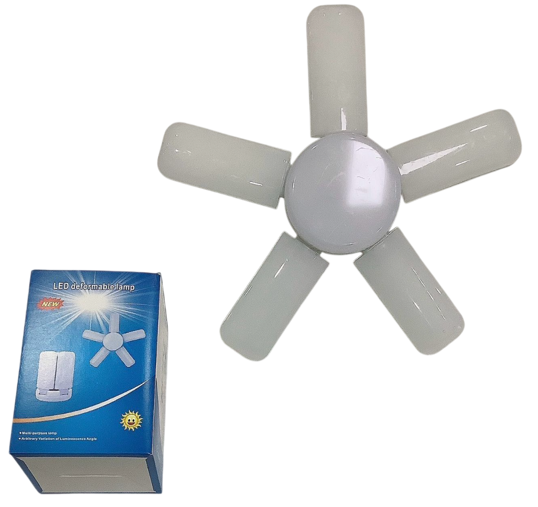 Bulb LED Fan Blade 55W 6500K 85-265V LED Deformable 5-BLADE YD2108-1074