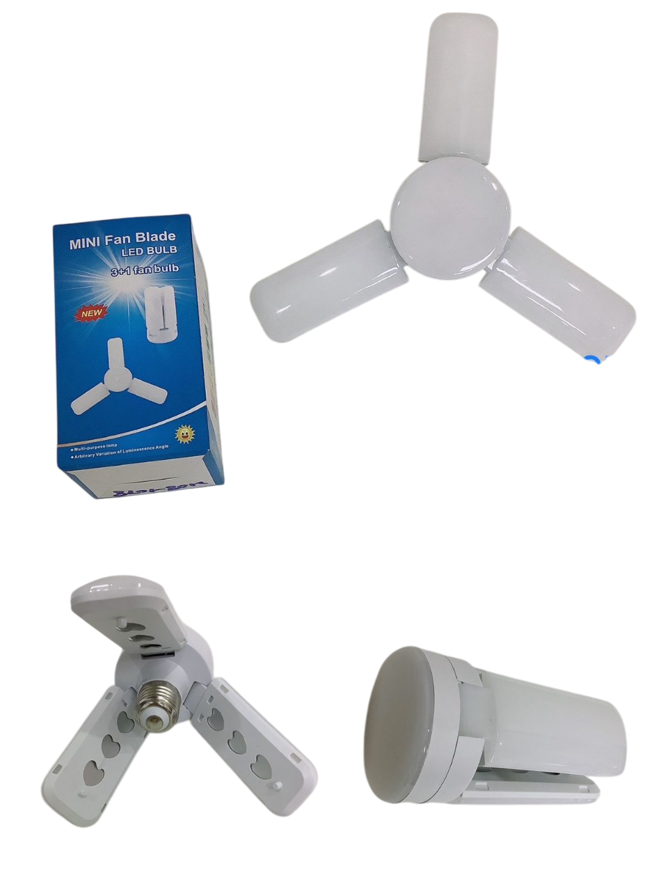 Bulb LED Fan Blade Mini 26W 6500K 85-265V 3-BLADE YD2108-1078