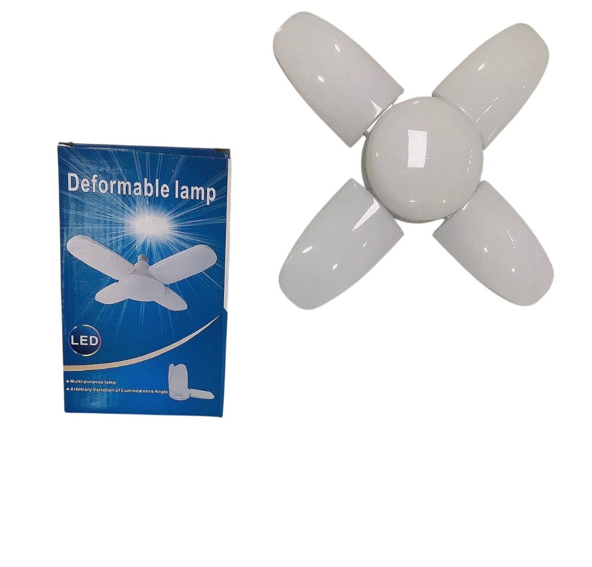 Bulb LED Fan Blade 60W 6500K 85-265V LED Deformable 4-BLADE YD2108-1088